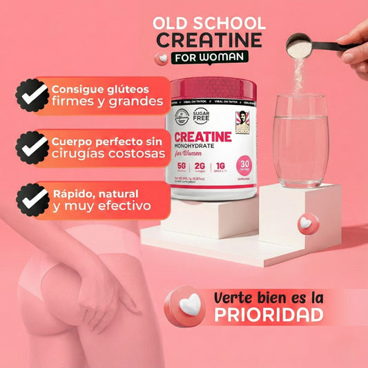 🌸 Creatina Para Mujeres – Más fuerza, más seguridad, más tú 💪✨