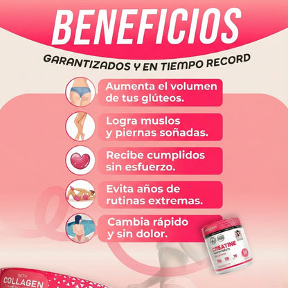 🌸 Creatina Para Mujeres – Más fuerza, más seguridad, más tú 💪✨